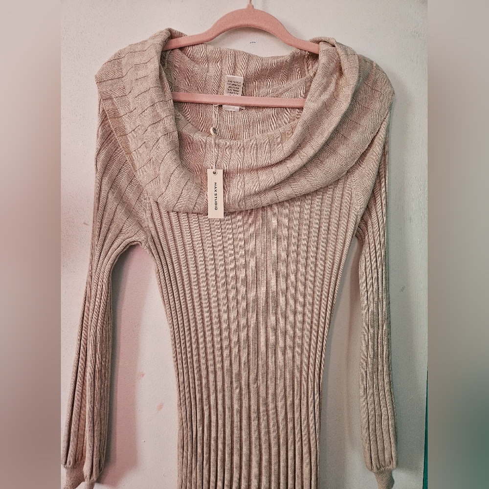 Max studio cotton dress size L